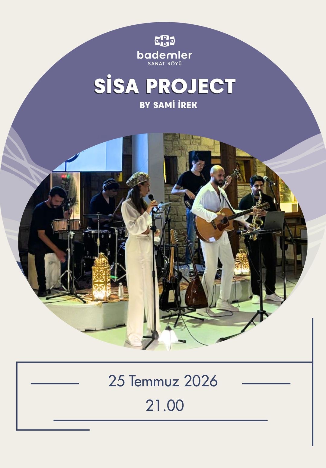 Sisa Project by Sami İrek — konser afişi